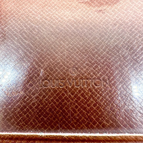 Authentic Louis Vuitton Porte 2 Cartes Vertical Bifold ID / Card Holder EUC - Picture 5 of 13